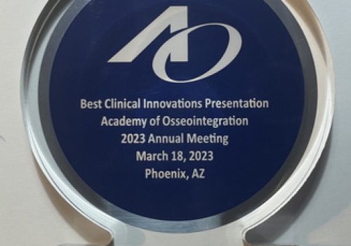 2023 AAO award